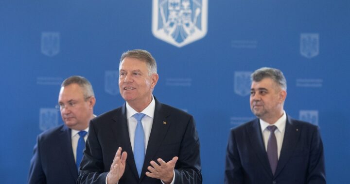 Nicolae Ciuca, Klaus Iohannis, Marcel Ciolacu