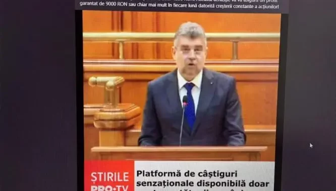 reclama Facebook Ciolacu captura video