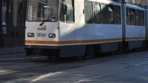 tramvai, linia 5, bucuresti, pmb
