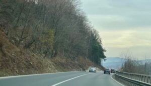 DN 1 Comarnic -Sinaia tăieri arbori
