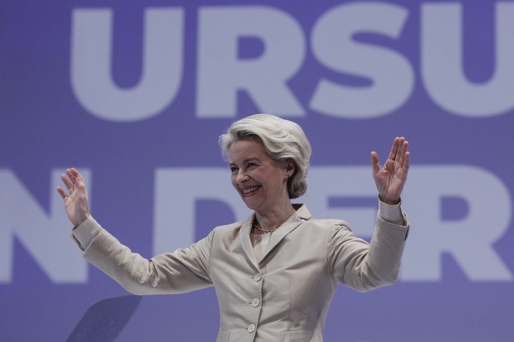 Ursula von der Leyen la congresul PPE