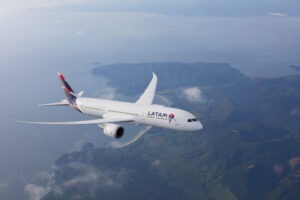 LATAM Boeing 787-9 Dreamliner LATAM Boeing 787-9 Dreamliner photographed on May 13, 2016 from Wolfe Air Aviation Learjet 25B.