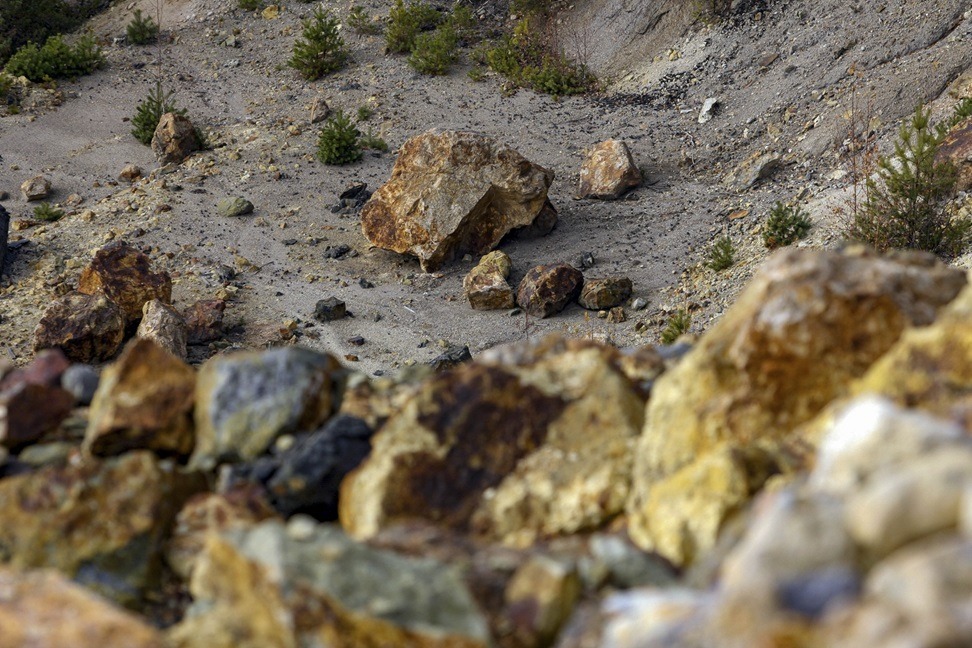 Cariera Carnic, de la Rosia Montana, minereu, aur, minerit