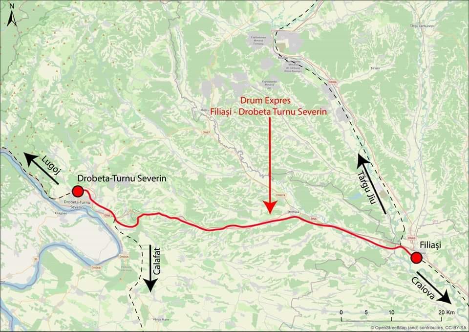 Autostrada Sudului Filiași Drobeta Lot 1