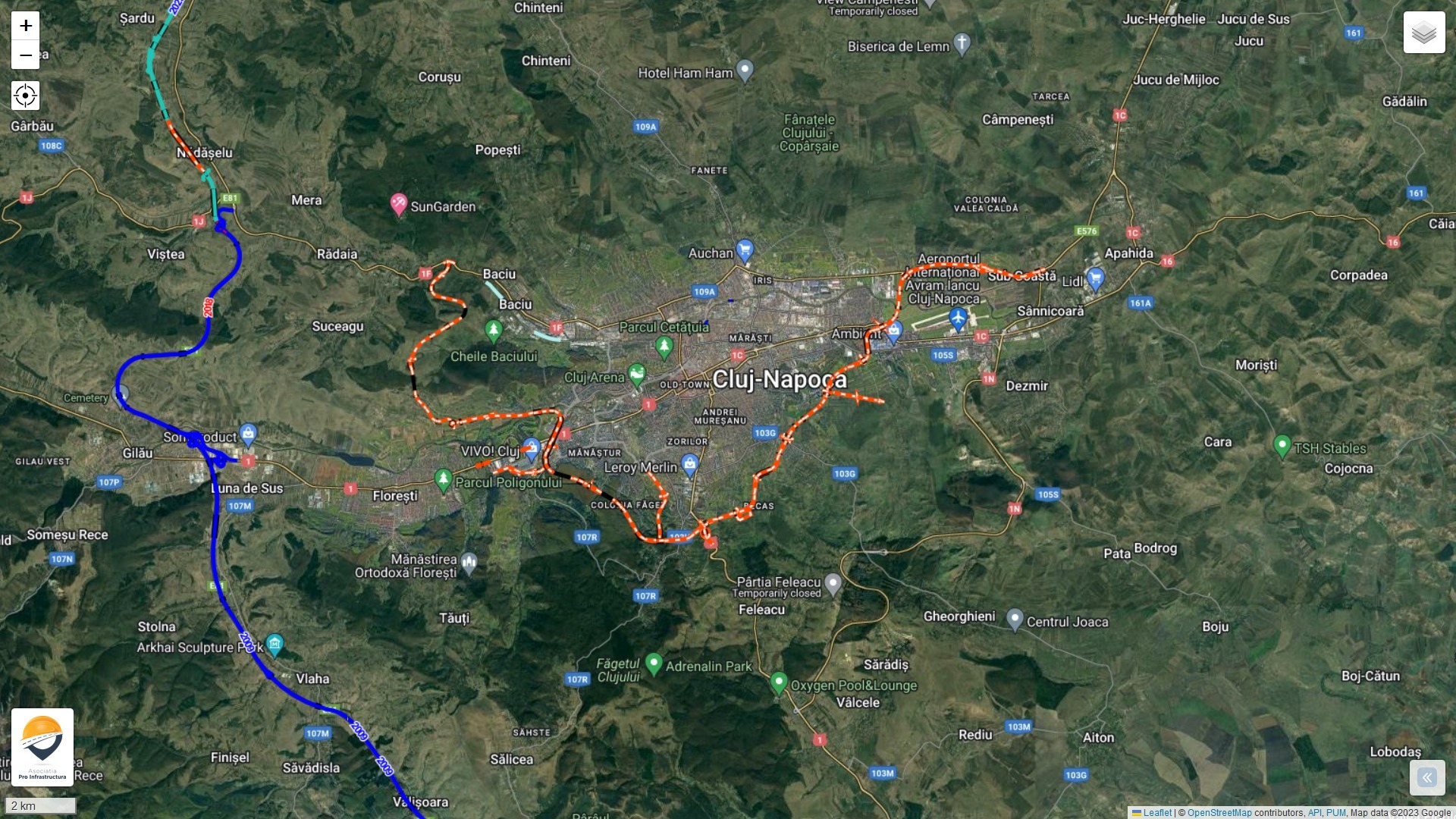 Centura Cluj Napoca API