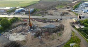 Autostrada A 0 București Nord lot 3 China mai 2024
