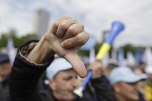 protest BNS, sindicate