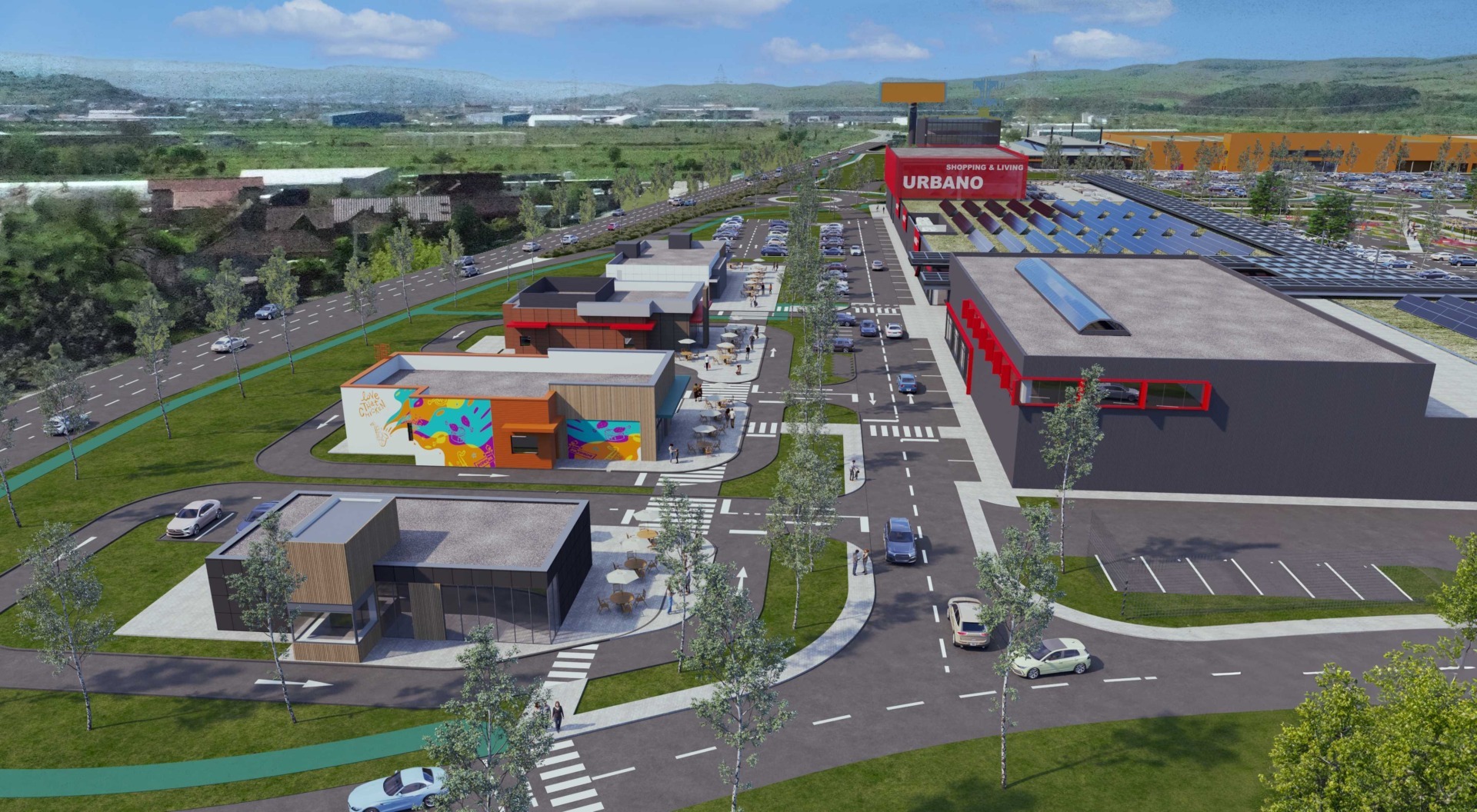 Urbano_Food rendering