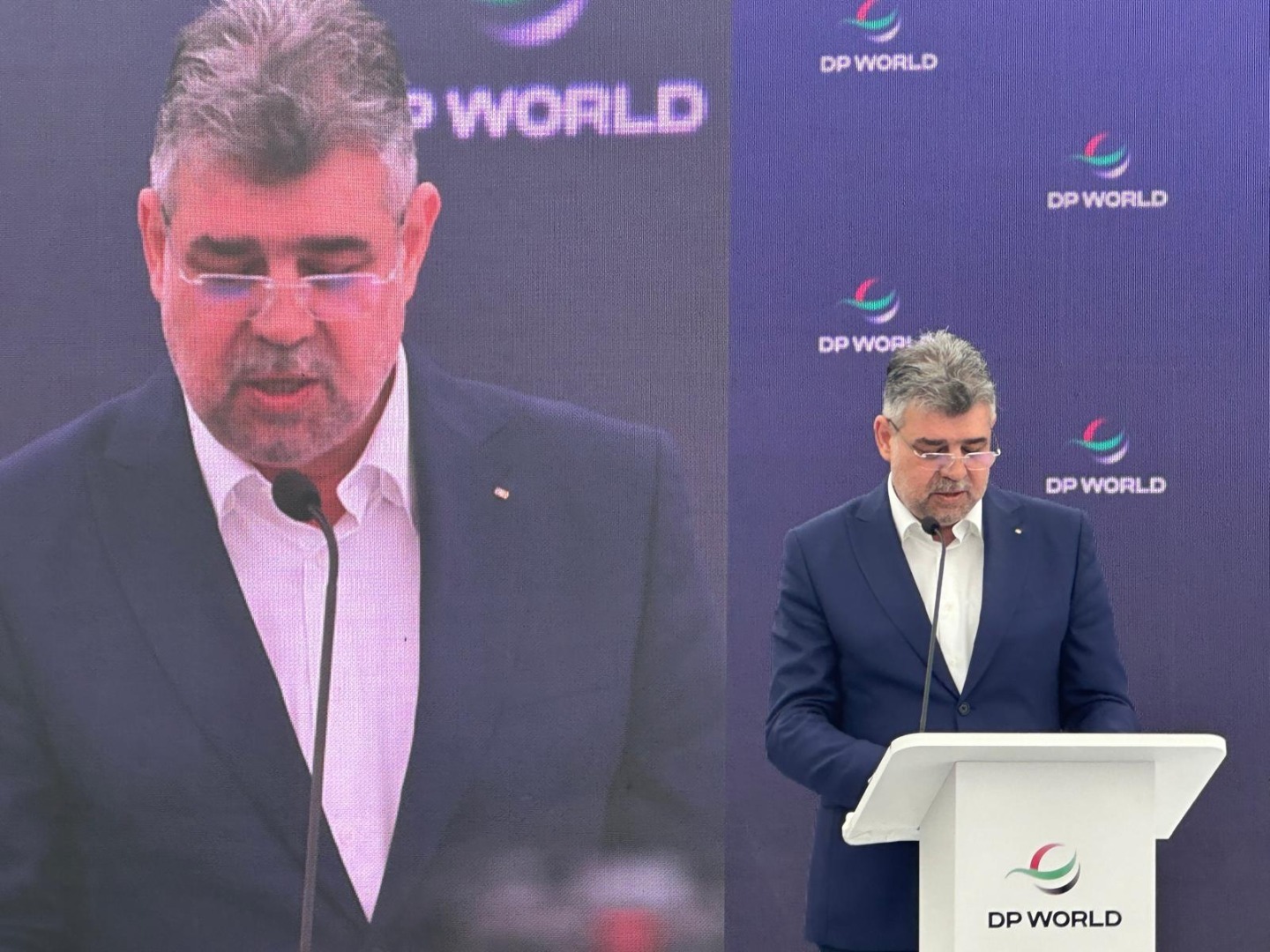 Marcel Ciolacu, DP World