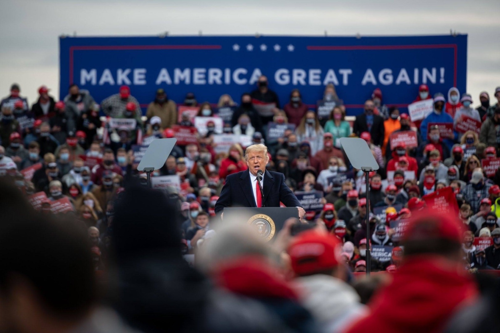 donald trump campanie electorala miting
