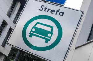 Varsovia masini vechi interzise in centru