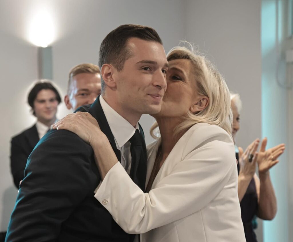 Joseph Bardella, Marine Le Pen