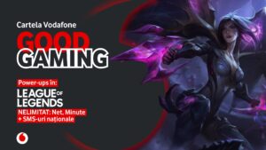 Oxygen semneaza campania pentru Cartela GoodGaming by Vodafone