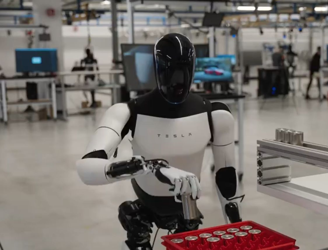 tesla optimus robot