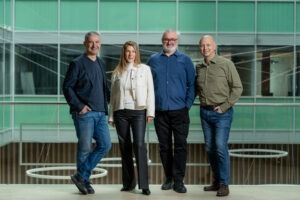 Andrei Dudoiu, Carmen Sebe, Ionut Patrahau, Radu Georgescu_Echipa de fondatori a SeedBlink