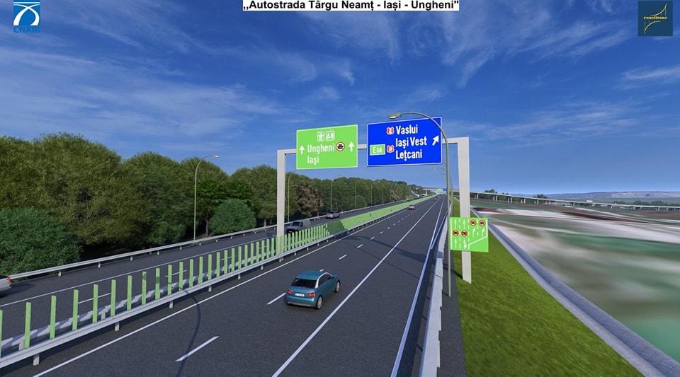 A8 Autostrada Unirii Autostrada Târgu Neamț Iași Ungheni