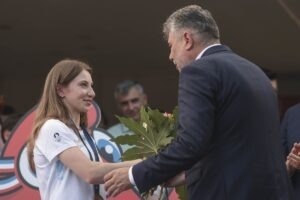 Ana Maria Bărbosu medalie, Marcel Ciolacu