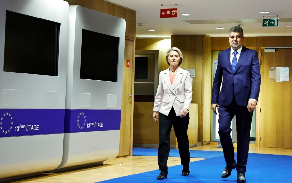 Marcel Ciolacu Ursula von der Leyen Sursa foto gov.ro (1)
