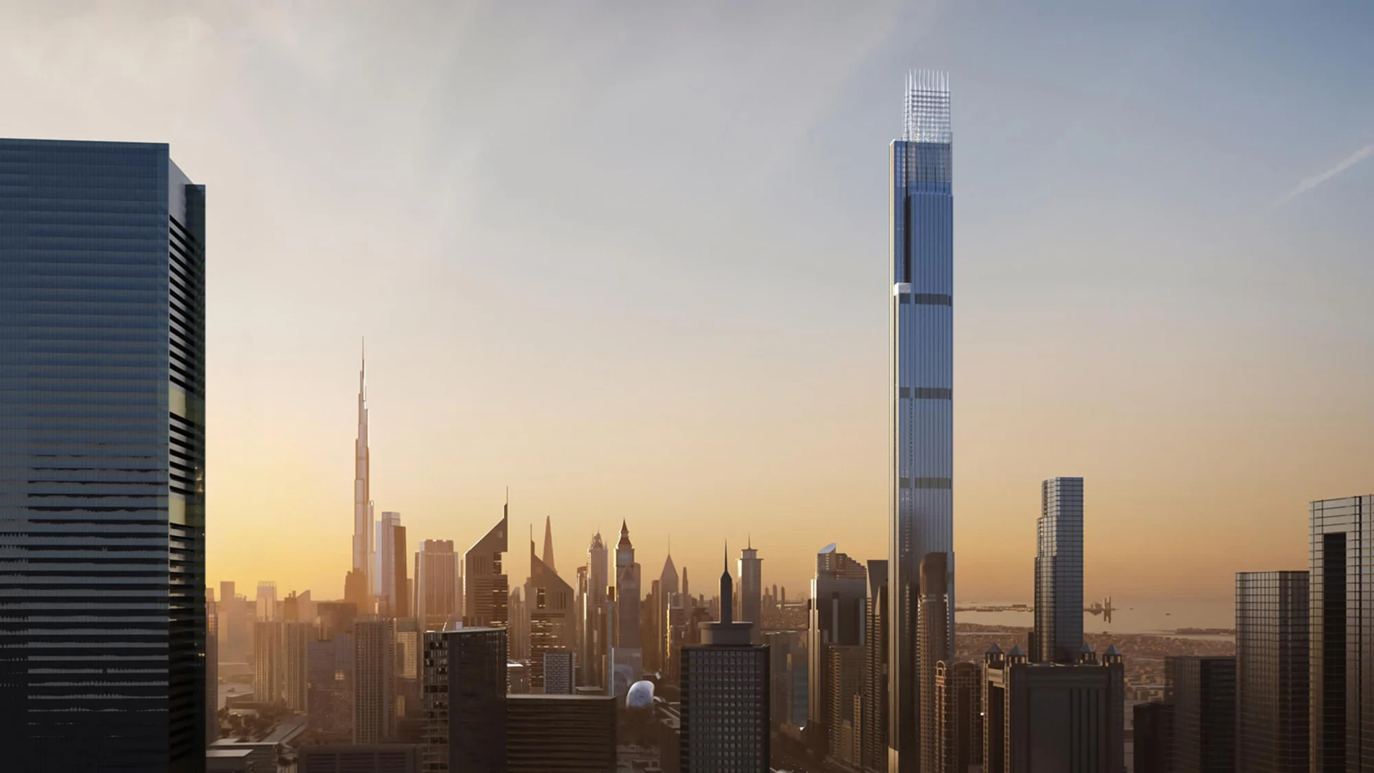 burj azizi, dubai, emiratele arabe unite, zgarie-nori