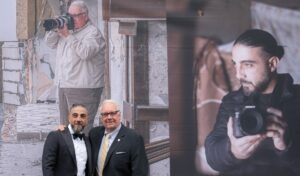 3.Muhammed Muheisen, câștigător a două Premii Pulitzer, și Howard G. Buffett, Președinte și CEO al Fundației Howard G. Buffett
