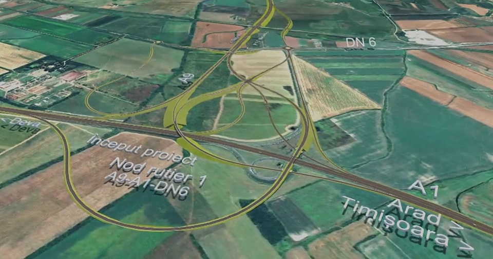 Autostrada A9 Timișoara - Moravița 1