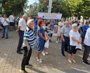 protest mineri pensii