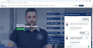 Registrul Auto Român chat bot rareș