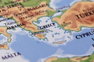 grecia, atena, harta, marea mediterana, egee, ionica