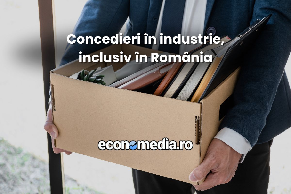 concedieri în industrie