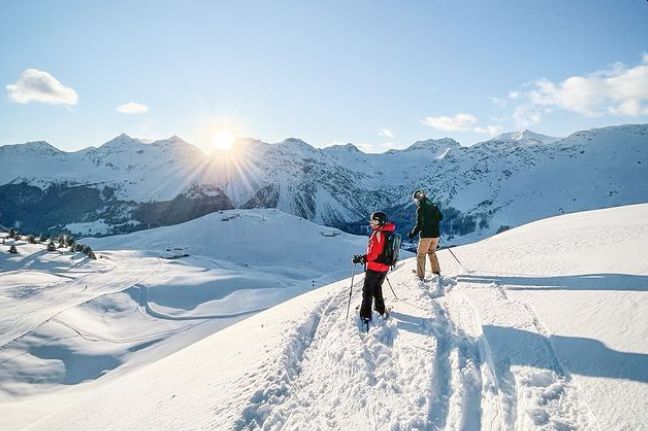 arosa partie schi