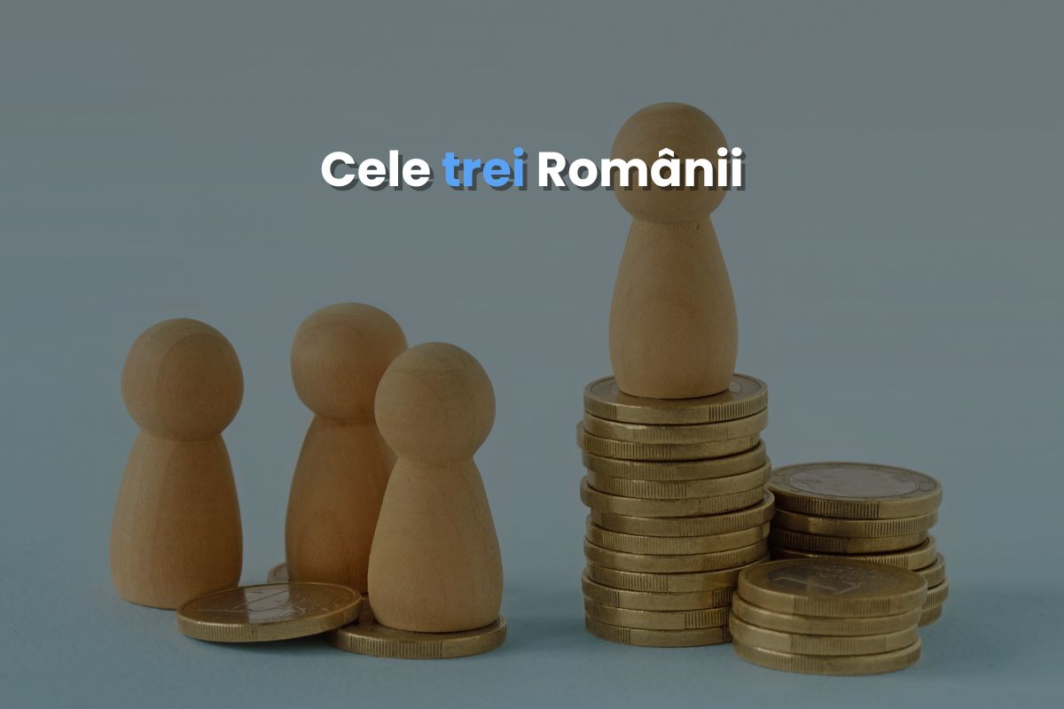 Cei trei poli ai bunăstării economice din România