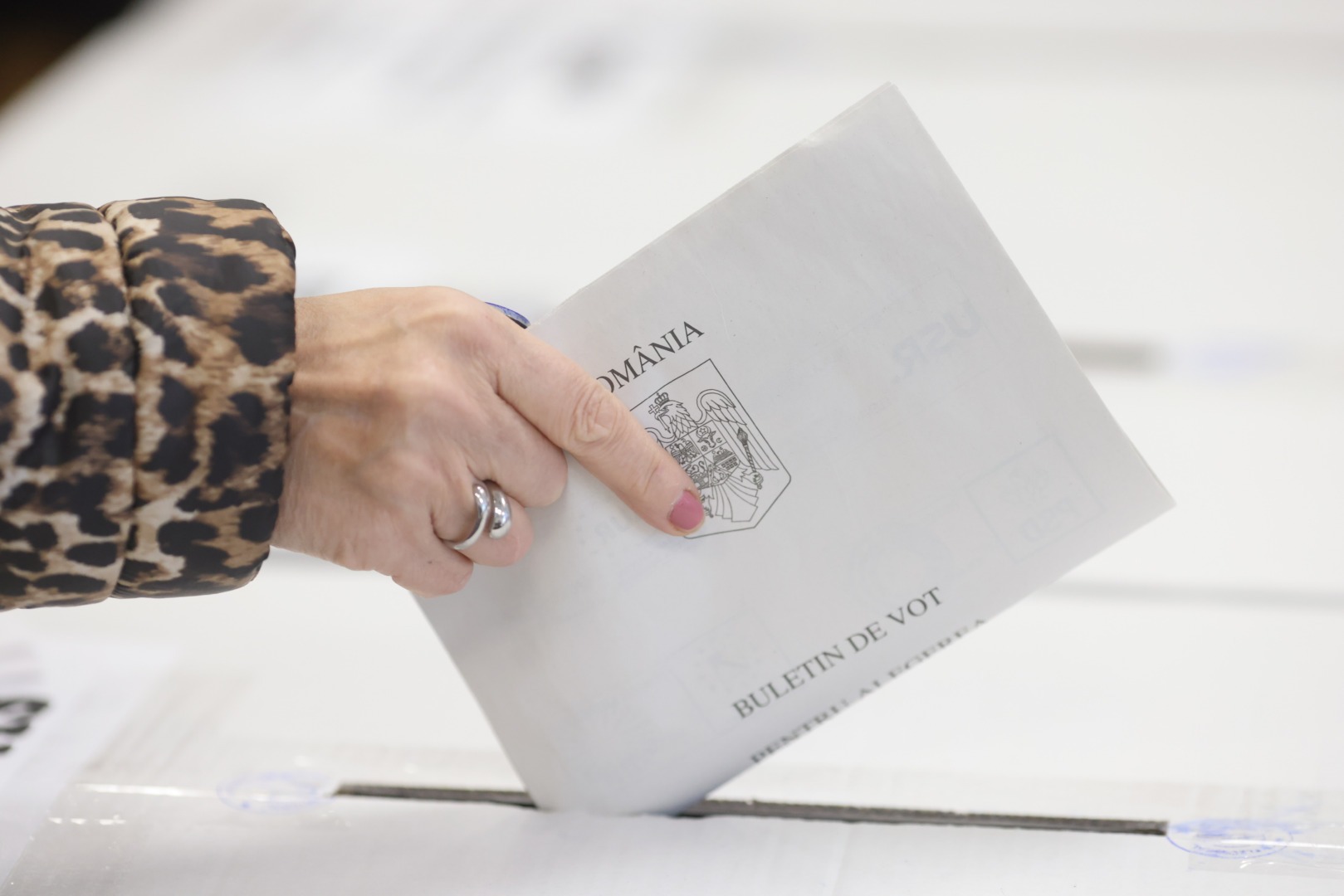 BUCURESTI - ALEGERI 2024 - ILUSTRATIE VOT - PREZIDENTIALE SI REF