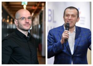 Alexandru Dincovici, Director general Romanian Business Leaders, și Marius Ștefan, președinte Romanian Business Leaders