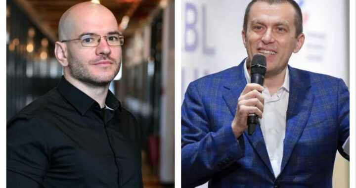 Alexandru Dincovici, Director general Romanian Business Leaders, și Marius Ștefan, președinte Romanian Business Leaders