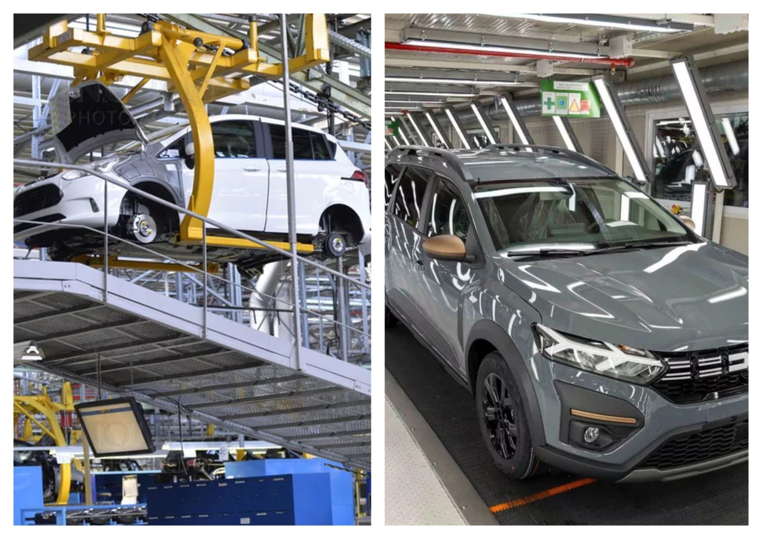 Productie auto masini Dacia Ford