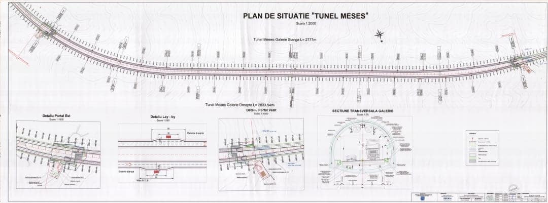 Autostrada Transilvania A3 Lotul Meseș Tunelul Meseș
