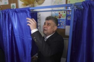 marcel ciolacu cabina de vot