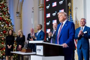 Donald Trump New York Stock Exchange