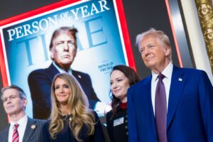 Donald Trump New York Stock Exchange Person of the year Time