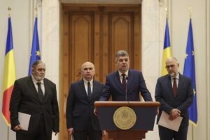 coaliție, Marcel Ciolacu, Ilie Bolojan, Kelemen Hunor, Varujan Pambuccian