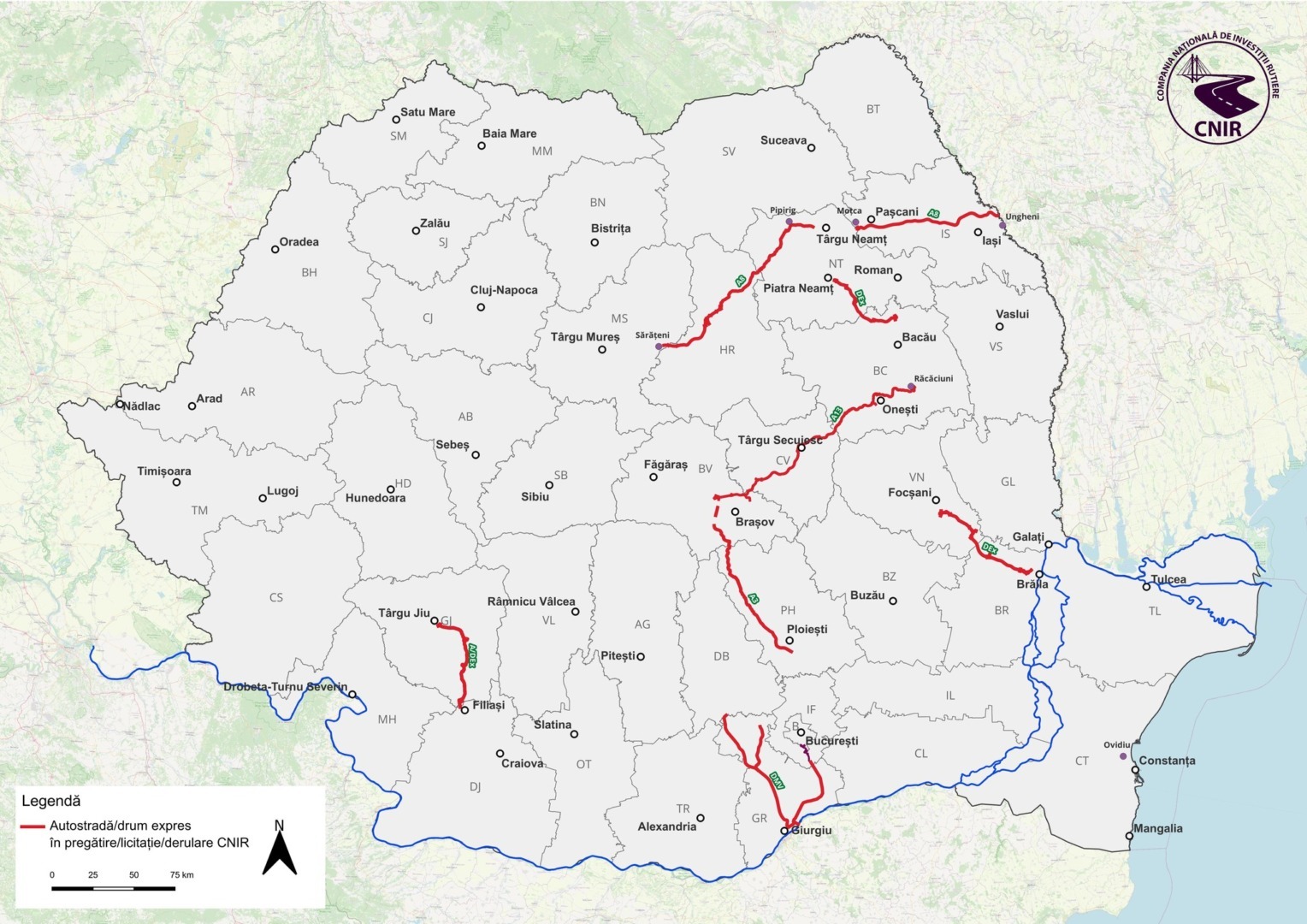 CNIR autostrazi licitatii