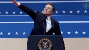 Elon Musk, salut nazist, salut roman