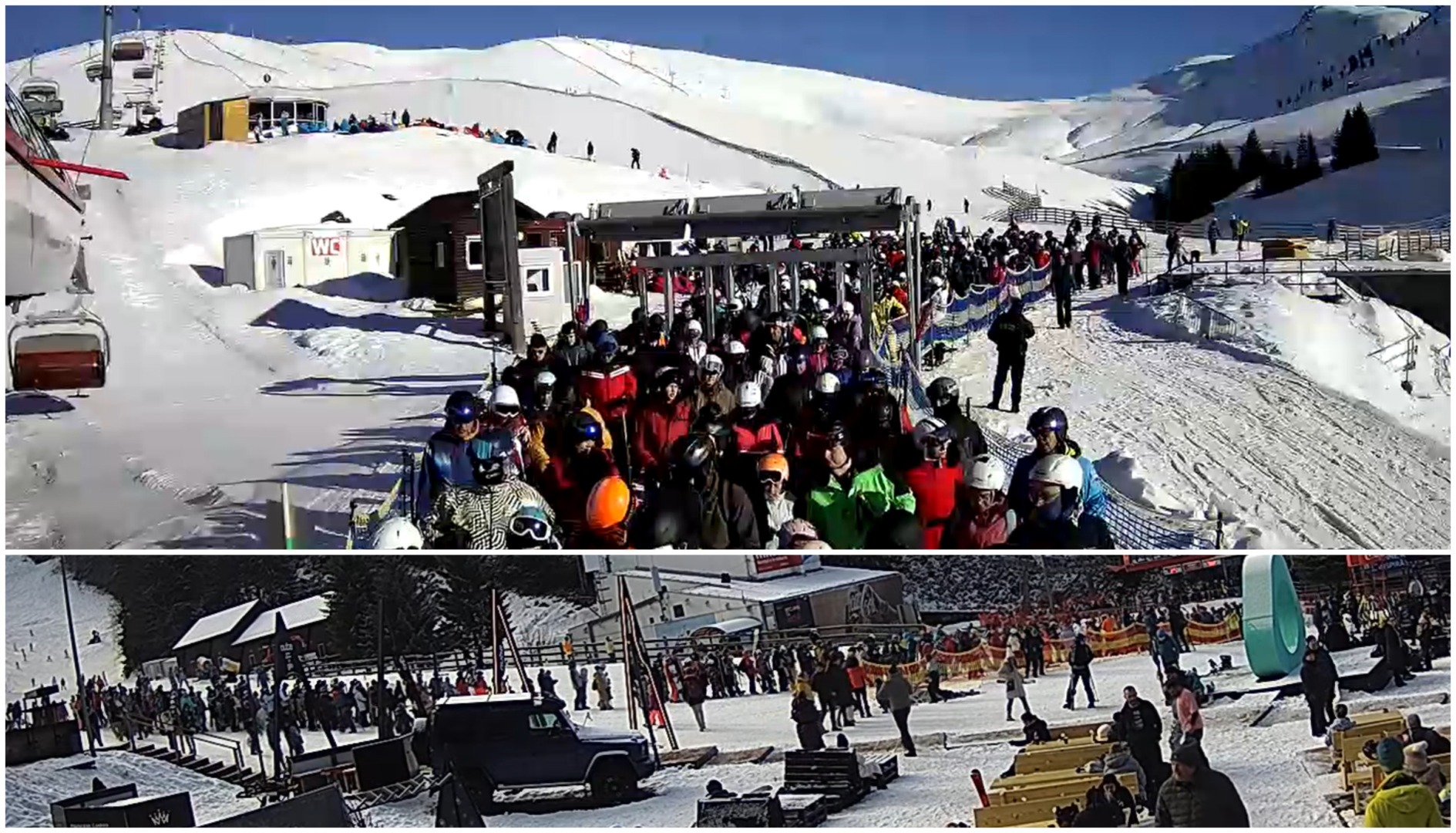 aglomeratie schi sinaia poiana brasov
