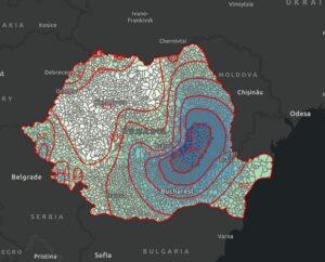 harta seismica