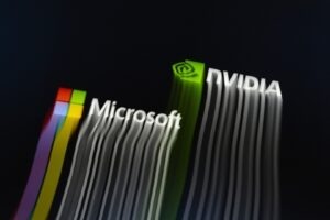 microsoft, tehnologie, inteligenta artificiala, gigant tehnologic american, software, AI, IA, nvidia, chipuri, placi video, tech, razboi comercial, batalie valoare actiuni, bursa