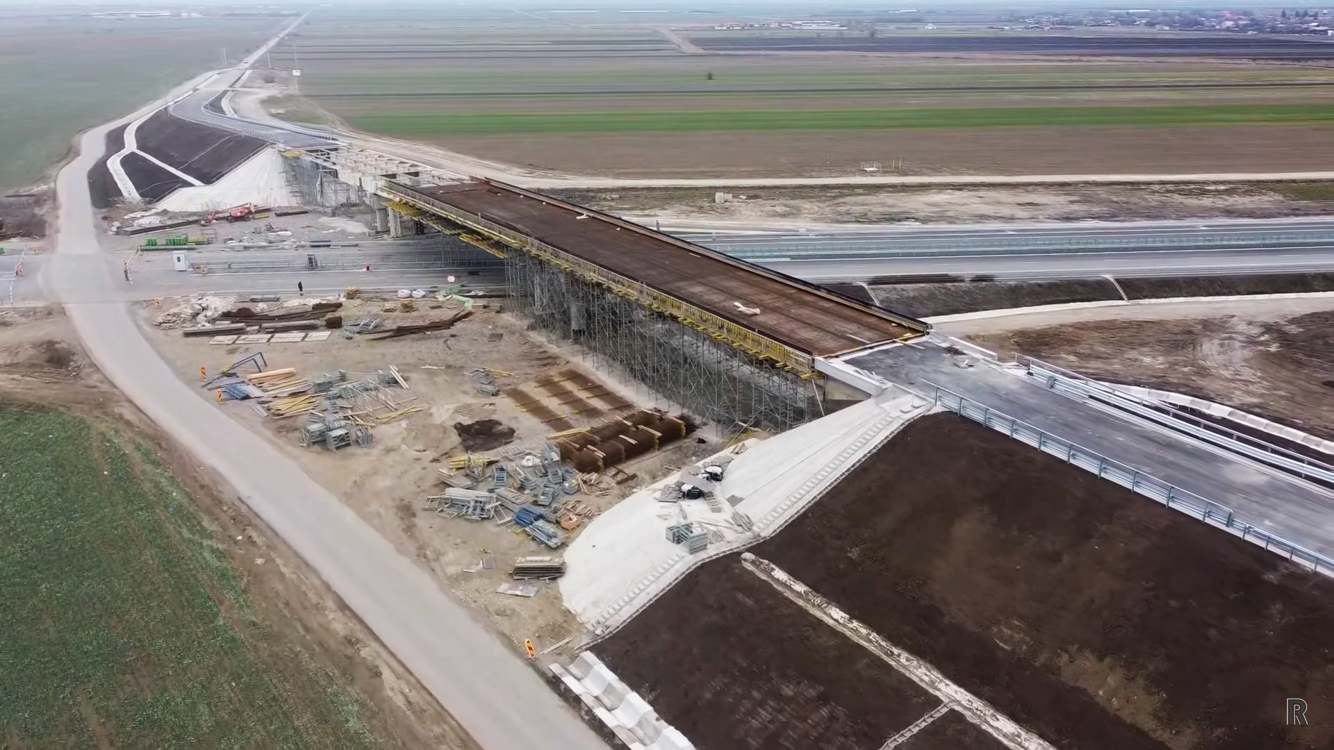 Pasaj Mizil A7 Autostrada Moldovei