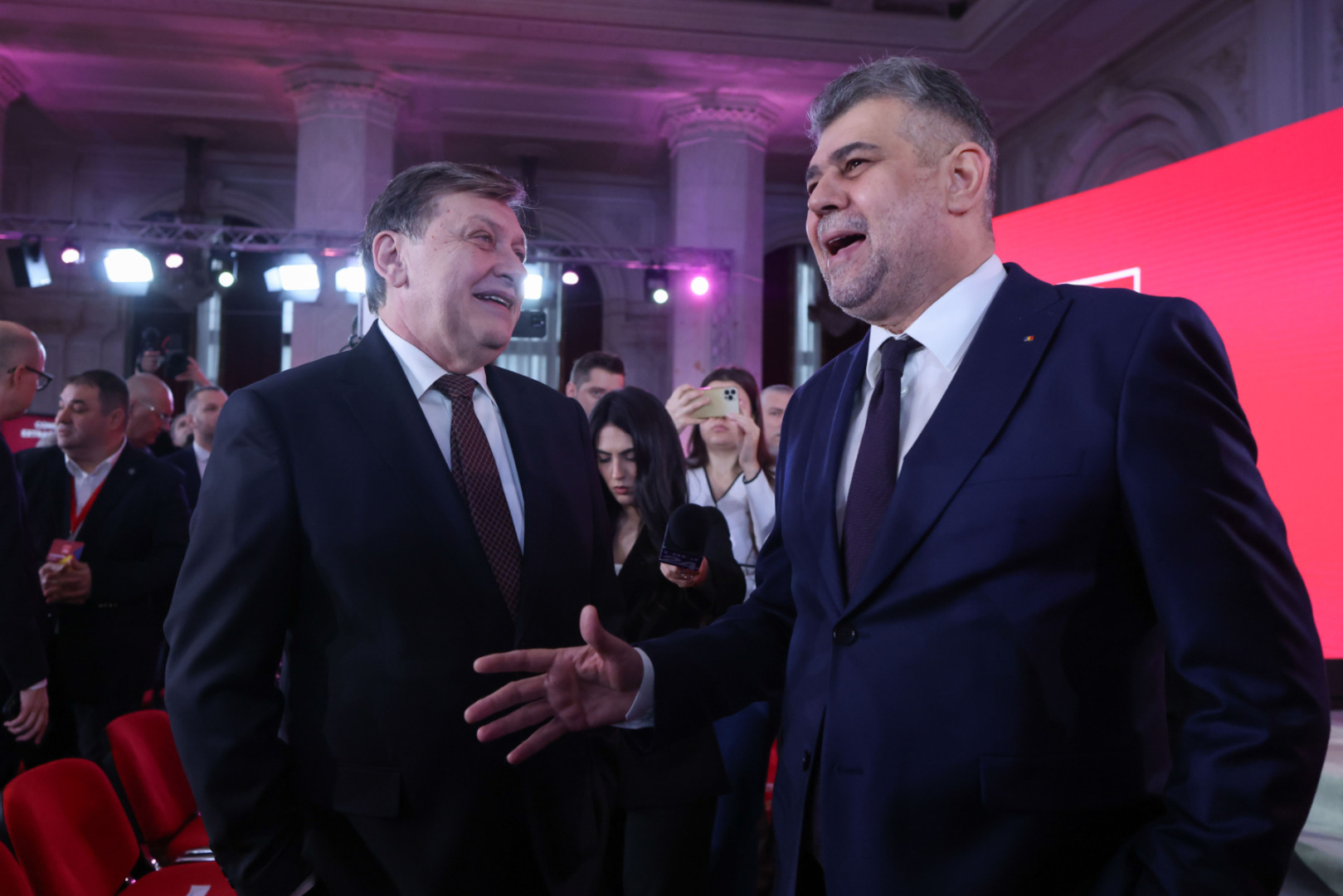 crin antonescu, marcel ciolacu deschidere la congresul psd