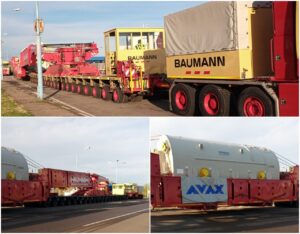al doilea transport agabaritic  Mintia