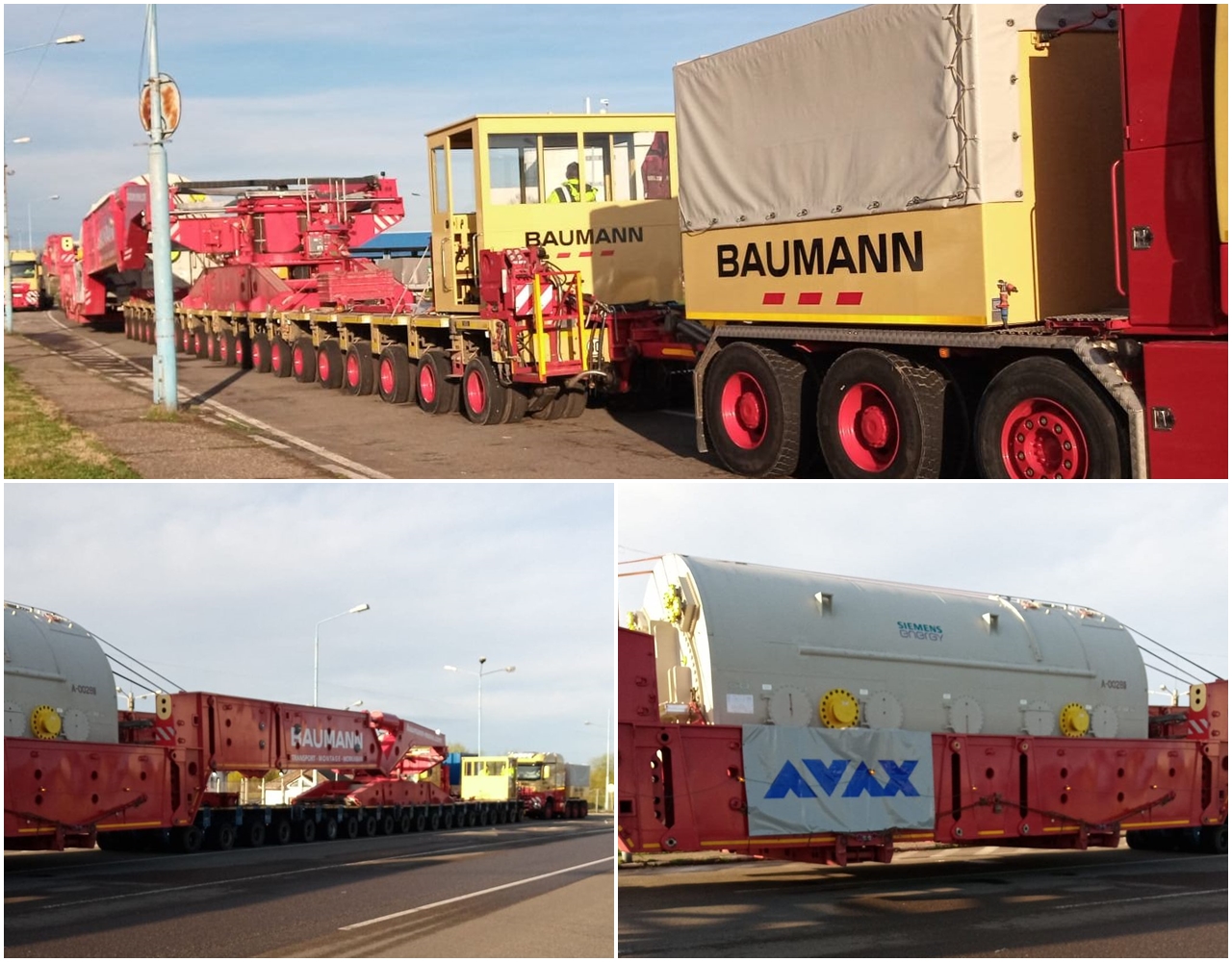 al doilea transport agabaritic  Mintia