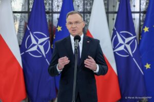 Preşedintele polonez Andrzej Duda